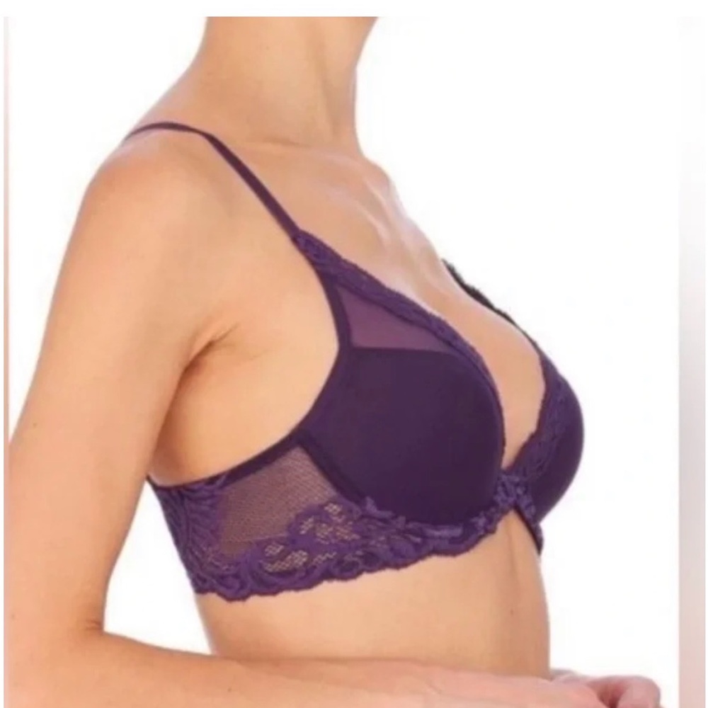 Natori Feathers Contour Plunge Bra 32DDD
